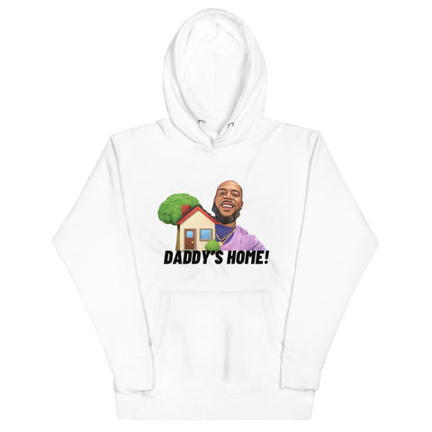 Daddy's Home Unisex Hoodie - White